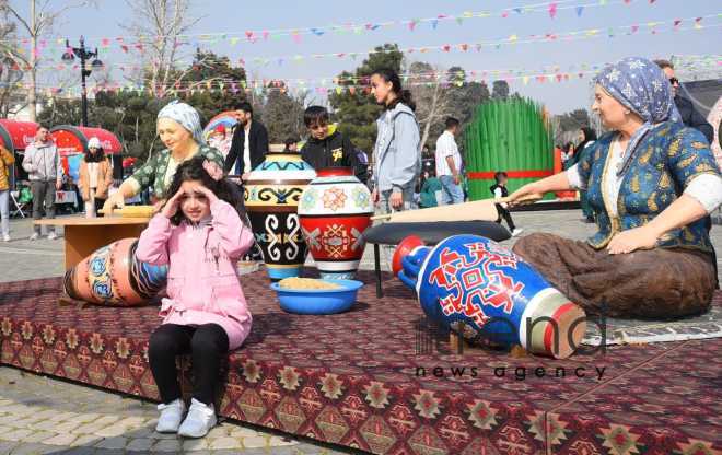 Bakıda Novruz bayramı qeyd olunur Azərbaycan Bakı 20 mart 2023
